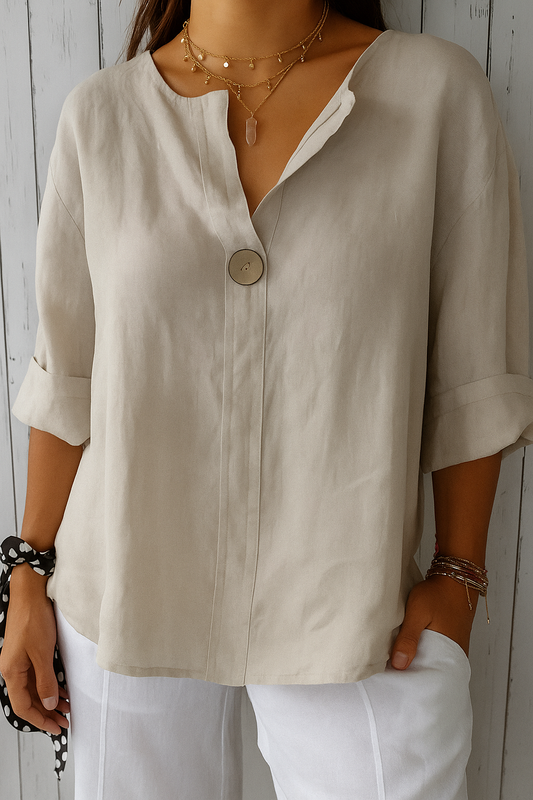 Adora™ | Blusa Brisa de Lino